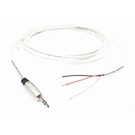 Custom Cable Connection 50 Foot 3.5mm (1/8 inch) Stereo Male to Blunt Plenum CL3P Cable