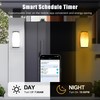 Yotivki Outdoor Wall Light, 2400LM Smart RGBWW Porch Lights Outdoor
