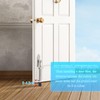 vesaneae Kickdown Door Stop, Heavy Duty Zinc Alloy Easy Step