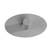 Wenko 22935100 Wall Hook Piceno, Stainless Steel, Grey, 9.5 x