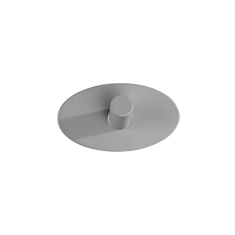 Wenko 22935100 Wall Hook Piceno, Stainless Steel, Grey, 9.5 x