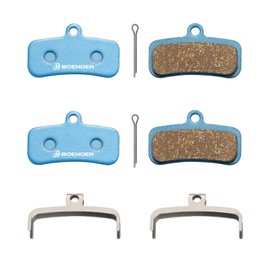 Boenoea 2 x Bicycle Brake Pads for Saint BR-M810 M820 Zee M640 XTR-M9120 Deore XT BR-M8020 M8120 M6120 BR-MT420 MT510 MT520 Tektro HD M745 735 722 5 75010