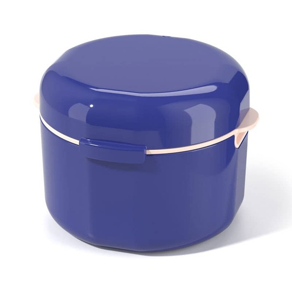 Denture Case, Retainer Case, Denture Cleaning Agent, Includes Draining Basket,