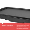 BLACK+DECKER GD2011B Family Sized Electric Griddle, 20 x 11-Inch, Black