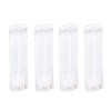 CTKcom 100 Pcs Oval Lip Balm Tubes With Lids, Empty