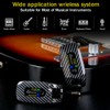 5.8GHZ Wireless Guitar System, Rechargeable Digital Wireless Guitar Transmitter Receiver
