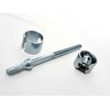 2 Pack 4 Inch Long Adjustable Countertop Tite-Joint Fasteners Steel