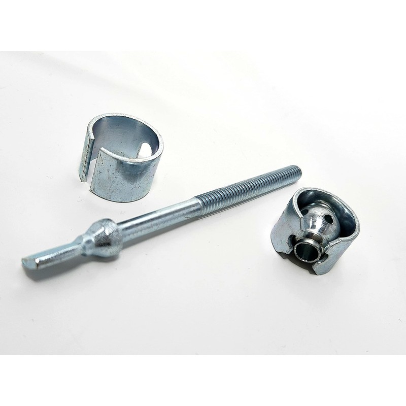 2 Pack 4 Inch Long Adjustable Countertop Tite-Joint Fasteners Steel