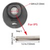 SENTO Nickel Universal Bathroom Tub Spout with Diverter, Durable Heavy