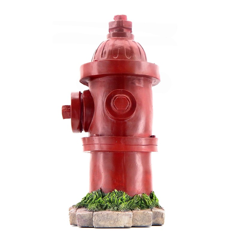 Bellaa 22472 Fire Hydrant Statue Dog Training Lamp Post 14