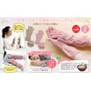 Silk Filled Fingertip Free Hand Warmers 1 Pair Pink