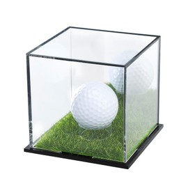 Golf Ball Display Case, Small Golf Ball Case, Hole in One Golf Ball Display Case, Acrylic Golf Ball Display Case for Golf Memorabilia