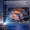 Mini Projector, 4K Support Portable Projector with WiFi 6 and