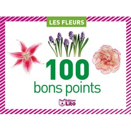 100 bons points Les fleurs