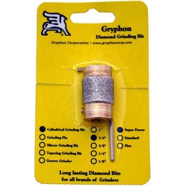 3/4" Gryphon Diamond Grinder Bit Coarse Super Power Grit