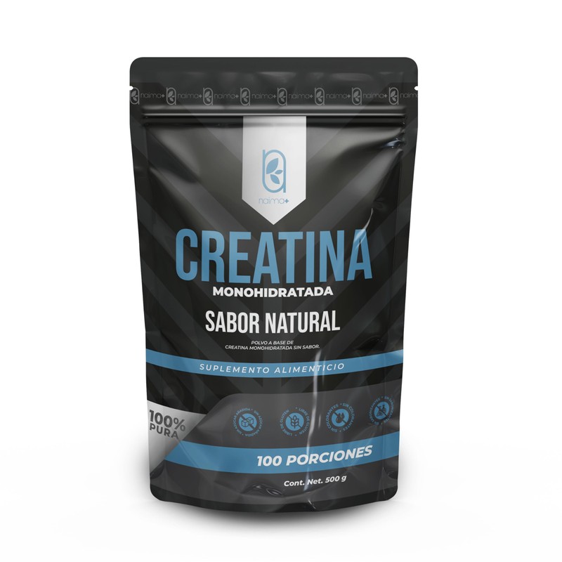 NAIMA Creatina Monohidratada 500gr | Alta Absorcion y Pureza |