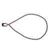 Terahertz Beaded Necklace Fashionable Rectangular Pendant Soreness Relief Energy Stone
