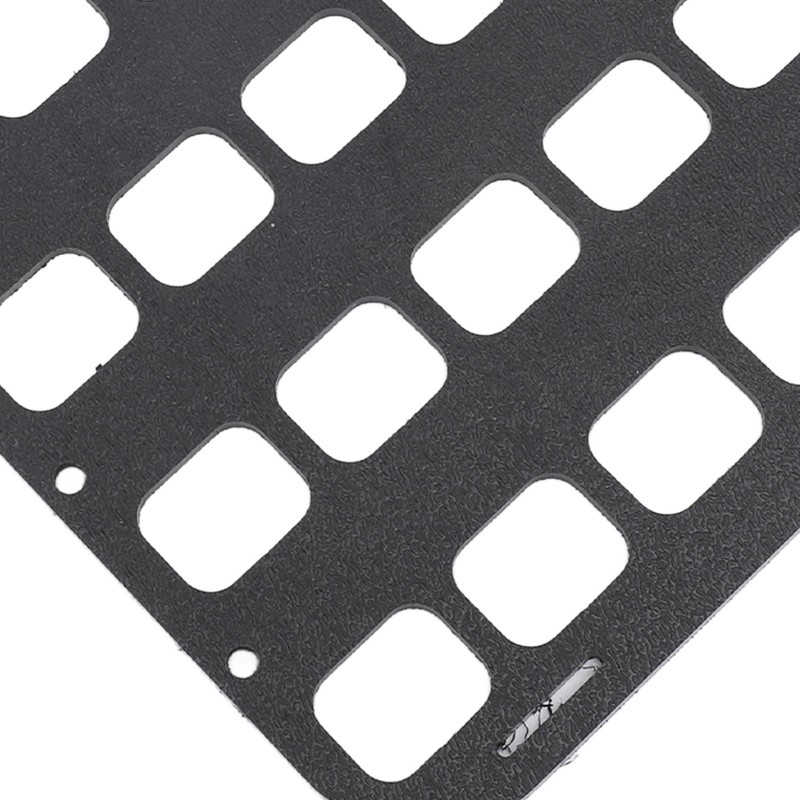 Molle Panel Black with Handle PP Fixed Holes Design Molle