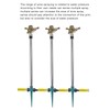 Garden Sprinkler Automatic 360 Degree Rotating 2 Modes Adjustable Zinc