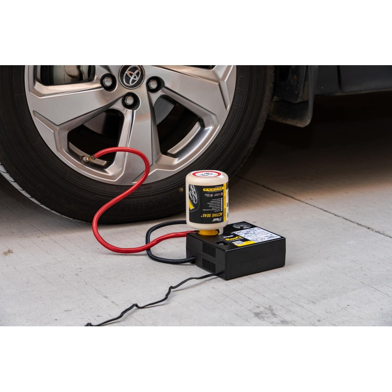AIRMAN Flat Tire Repair Kit - ResQ 12V Compressor Tire