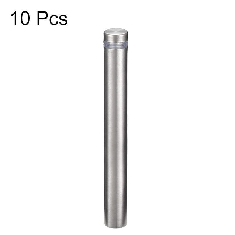 uxcell 1/2 Dia x 4"(12x100mm) Standoff Screws Wall Mount Sign