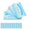 50pcs Disposable Finger Teeth Wipes Travel Portable Cleaning Dirt Removal