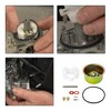 OXCANO Carburetor Chamber Float Bowl Needle Spring Seal Pin Gasket