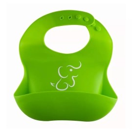 Papu Baby 1 Babero + Bowl/tazon Grande C/cuchara De Silicon Papu Baby