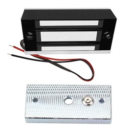 YiToo Mini Electric Magnetic Lock 60KG/130lbs Access Control Electronic Metal Door Lock DC12V Fail Safe NC Type for Drawer Cabinets Security System Single Door
