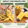1PCS Stainless Steel Pineapple Slicer Peeler - Kitchen Fruit Tools