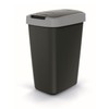 Keden Compacta Q Rubbish Bin with Swing and Hinged Lid,