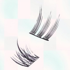 DIY Eyelash Extension Kit Eye Makeup Material Type C (140 Pcs) 2ea