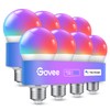Govee Smart Light Bulbs, WiFi Bluetooth Color Changing Bulbs, Music
