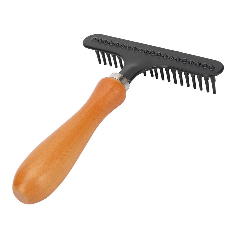 Carpet Grooming Rake, Carpet Rake Handheld Cleaning Small Ergonomic Handle