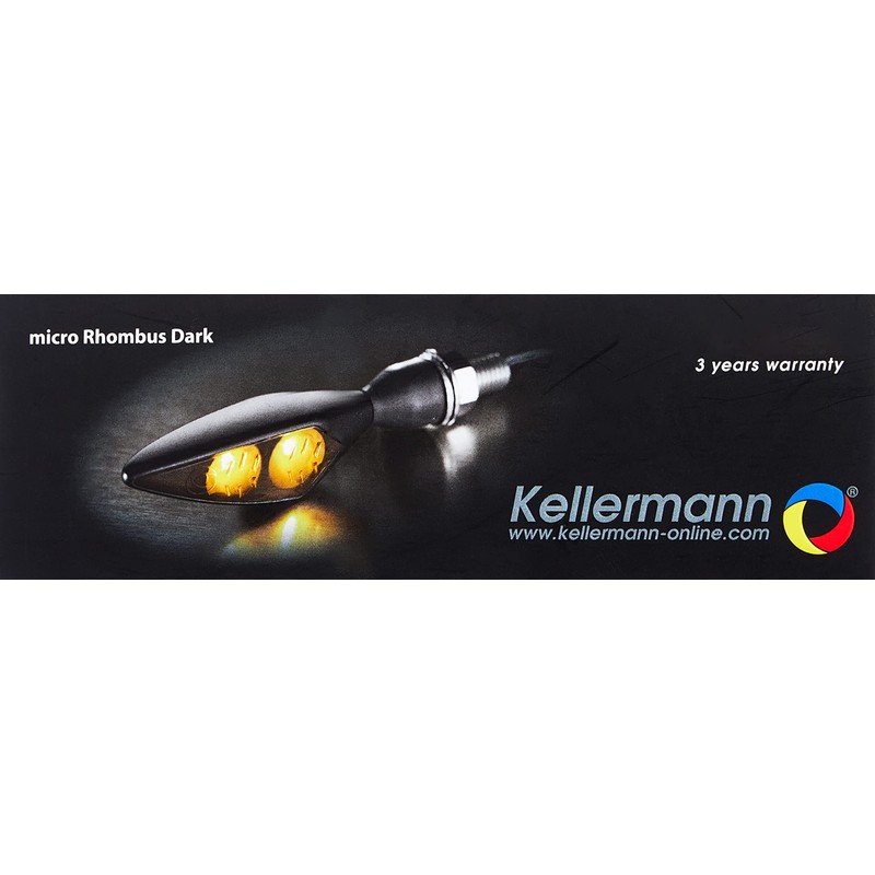 Kellermann 148.150 Micro Rhombus Dark Black FR/RL
