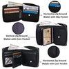 Maison De Noah Grain Leather RFID Blocking Trifold Wallet for