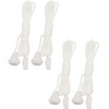 4Pcs Nylon Pull Cord Light Switch Bathroom Light Pull Cord,Replacement