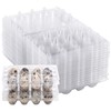 60 Pcs Quail Egg Cartons, Square Dozen Egg Boxes, Classical