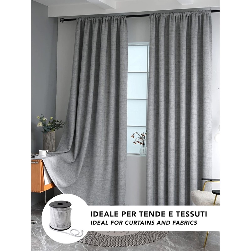 IPEA Lead Tape 100 g for Curtains, Curtains, Fabrics, Mosquito