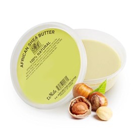 REAL African Shea Butter Pure Raw Unrefined From Ghana "IVORY" 8oz. CONTAINER