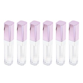 Minkissy 6pcs Empty Mascara Tubes Eyelash Cream Eyeliner Bottle Refillable Makeup Containers for Travel-friendly Transparent Design