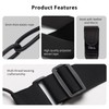 Luggage Strap and Hooks 3PCS for Securing Belongings to Suitcase,