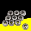 10 Pack 693ZZ Micro Steel Deep Notch Ball Bearings Miniature