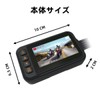 OBEST Motorcycle Dash Camera, Waterproof, Dash Camera, 1600 1200 Resolution,