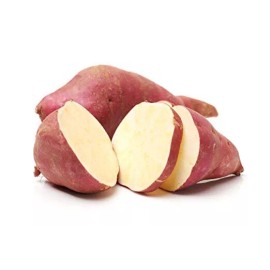 White Fresh Japanese Sweet Potatoes 4lbs