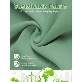 Sustainable Butt Lifting Capri Leggings with Pockets for Women, High Waisted No Front Seam Tummy Control Workout Yoga Pants 21" Black X-Small