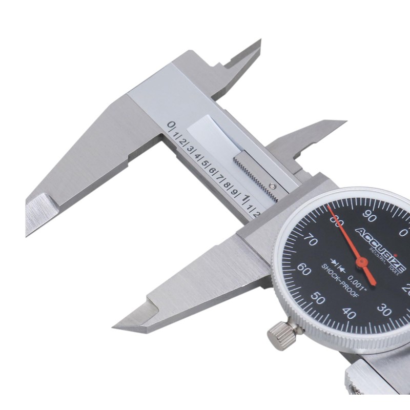 Accusize Industrial Tools 0-6" x 0.001" (Range x Resolution) Dial