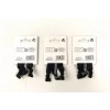 Goody 3x Goody Ponytail Bows Ties Ribbon Elastics Ouchless Black