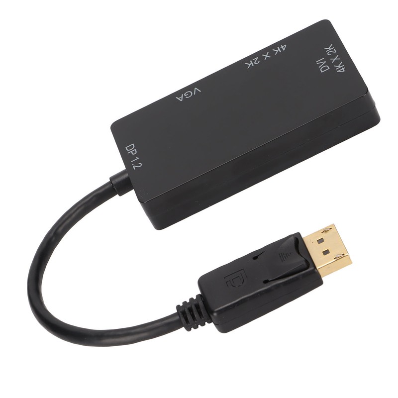 DisplayPort to VGA Video Adapter 3 in 1 Portable DP