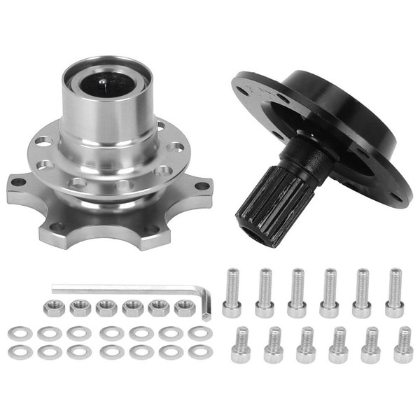 quick release steering hub,Steering Wheel Disconnect Hub,Universal 6 Hole Steering
